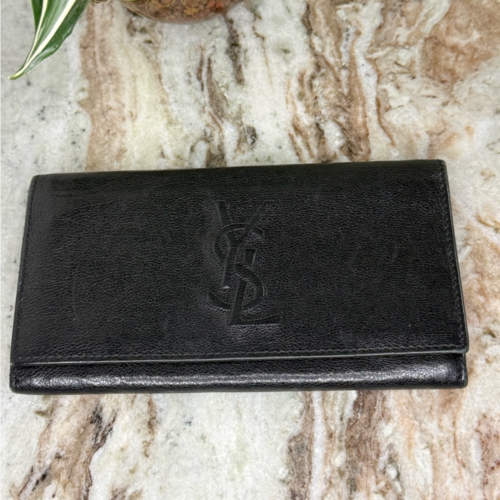 Yves Saint Laurent Black Wallet